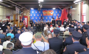 100th anniversary of South Beach's Ladder 81. Photo: Sam Villalobos.